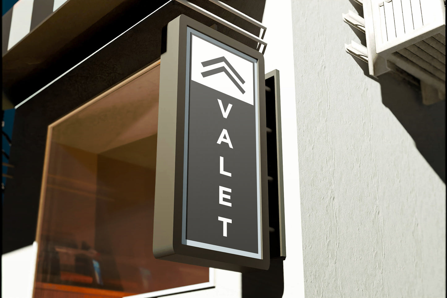 Print Hotel Sign Valet Banner 31x81cm