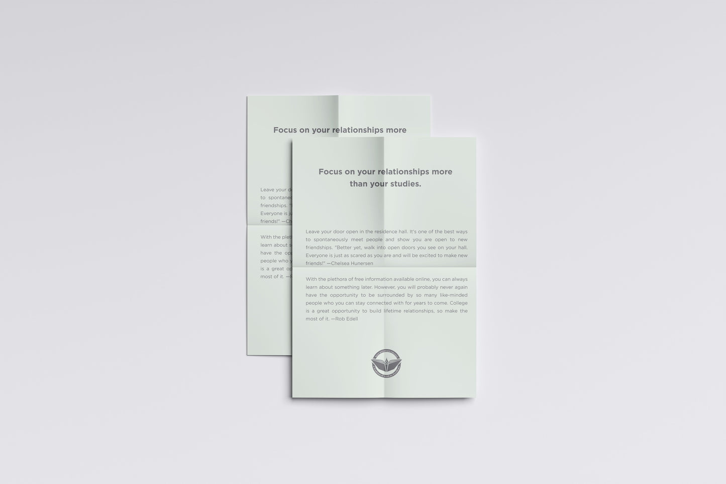 Print School Advice Relationship 21.5x27.9cm