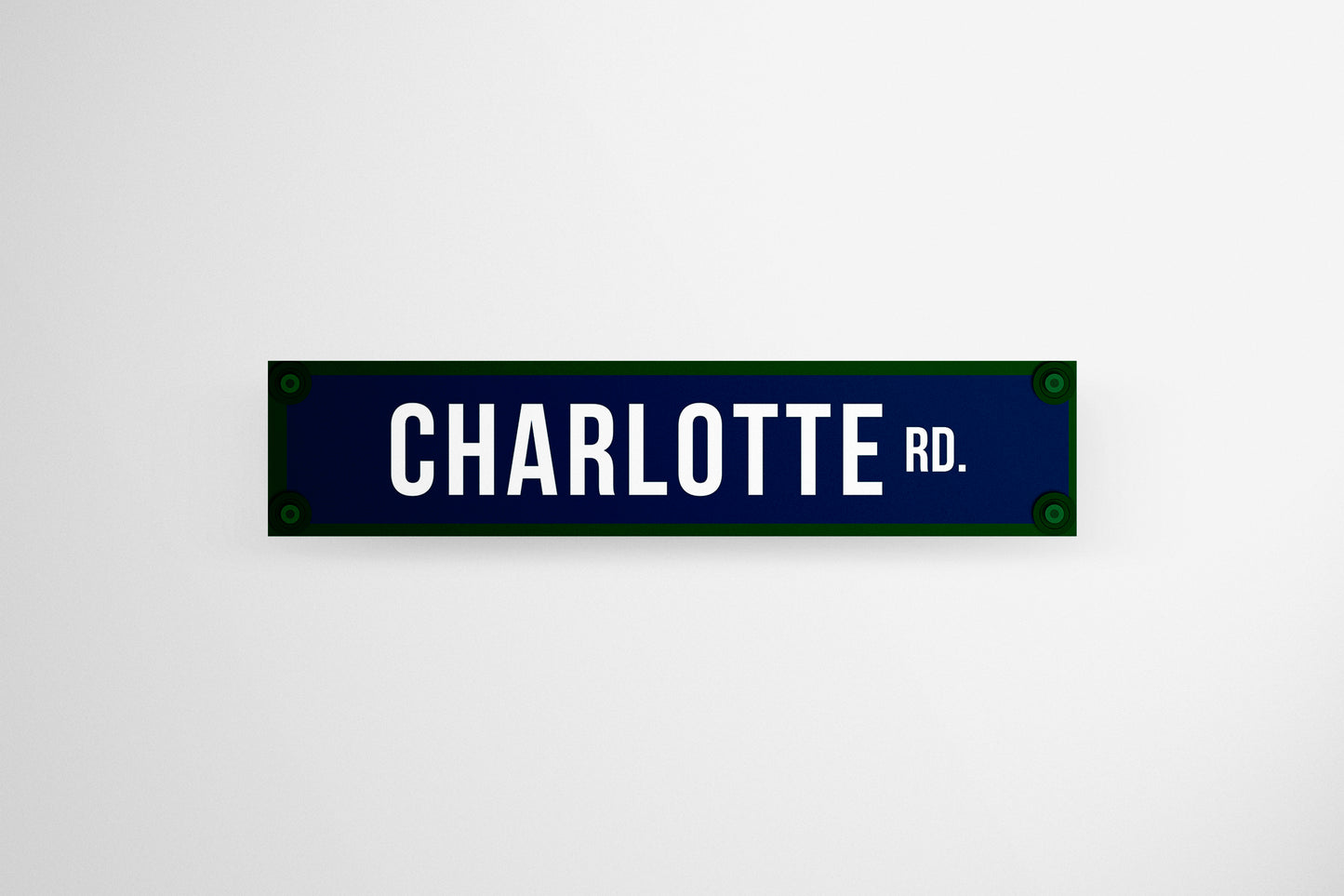 Sign Urban Charlotte Road 90x19.5cm