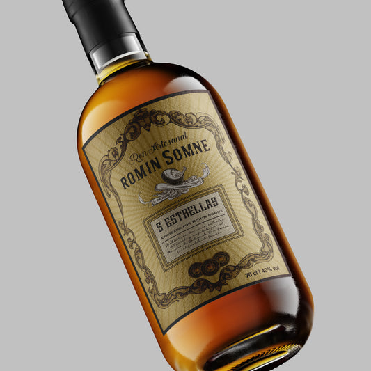 Packaging Beverage Rum Romin Somne 24x35cm