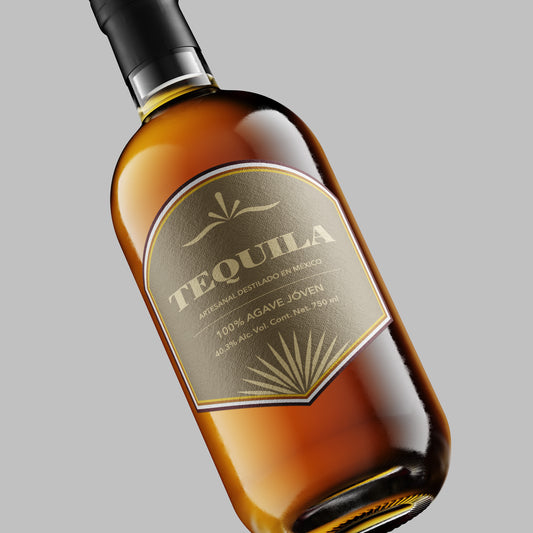 Packaging Beverage Tequila Agave Joven 12.7x12cm