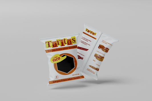 Packaging Food Chips Toritos 31.7x20.3cm