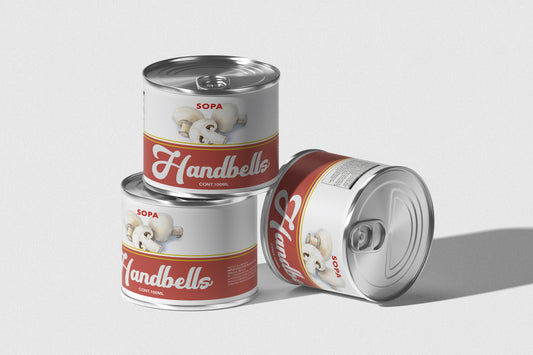 Packaging Food Mushroom Soup Handbells 27.7x11.9cm