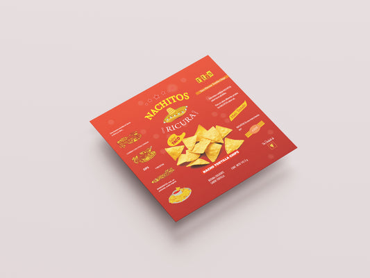 Packaging Food Nachos 23.9x23.2cm