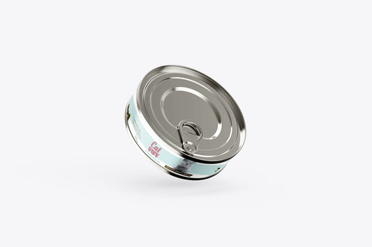 Packaging Pet Food Cat Fut Sabor Pollo Pink Can 26x3cm