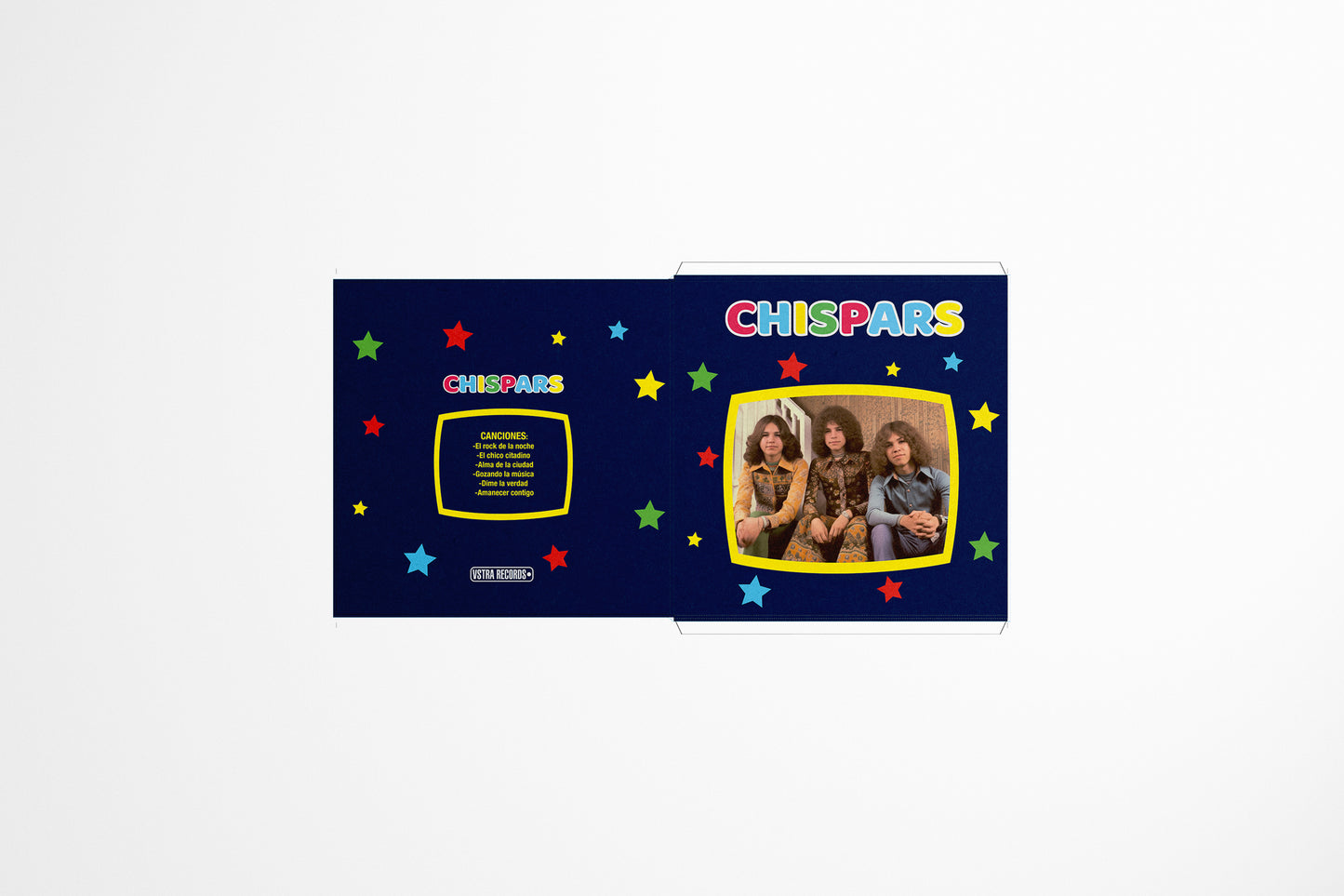 Packaging Vinyl Record Chispars 63.5x34.9cm