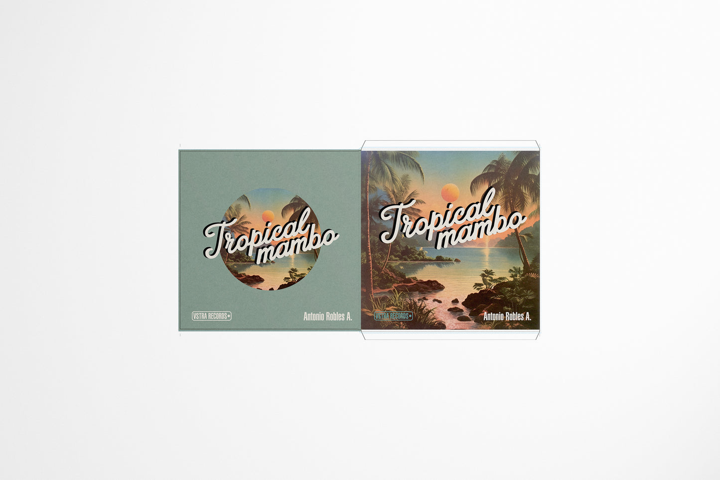 Packaging Vinyl Record Tropical Mambo 63.5x34.9cm