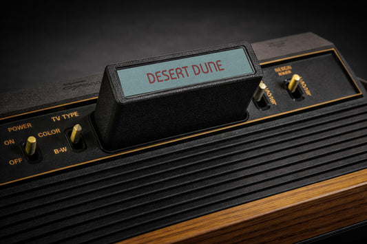 Print Atari Video Game Sticker Desert Dune 7x10.1