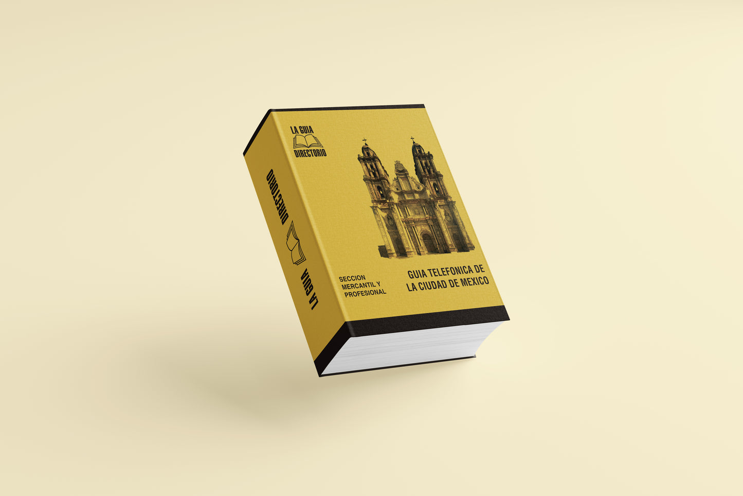 Print Book Cover Guía Amarilla Directorio V2 68x27.5cm