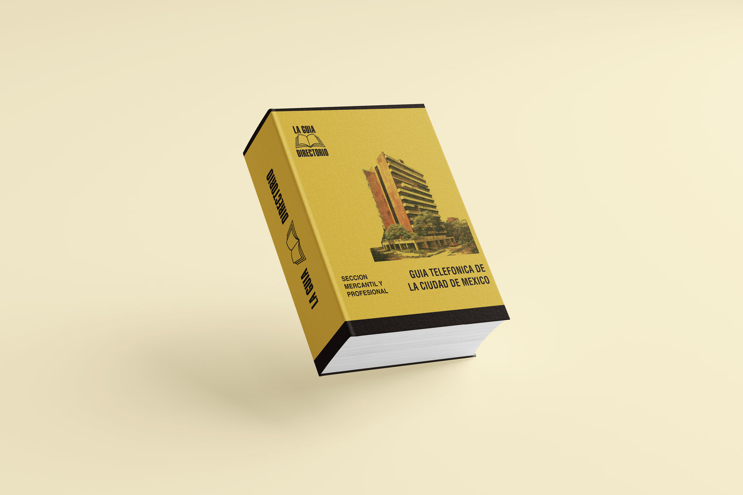 Print Book Cover Guía Amarilla Directorio V4 69x27.5cm