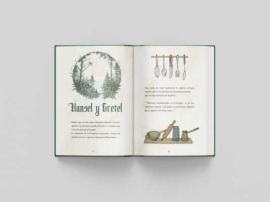 Print Book Hansel & Gretel 17x25cm