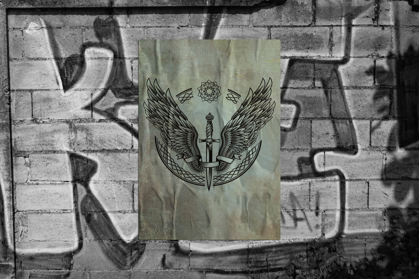Print Urban Wings 60x90cm