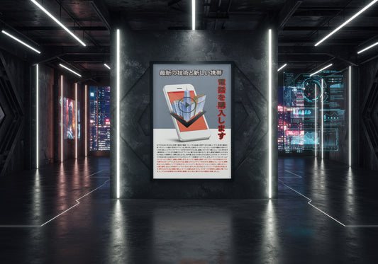 Print Technology Japanese Advertisement 21.5x35.5cm