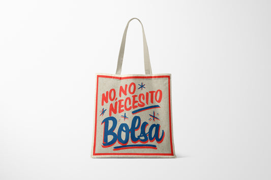 Print Urban Kitsch Advertisement No Necesito Bolsa 250x252cm