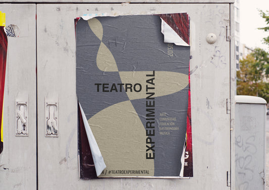 Print Urban Kitsch Advertisement Teatro Experimental 15x22.5cm