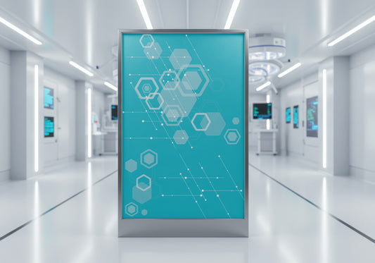 Print Technology Hexagons 60x90cm