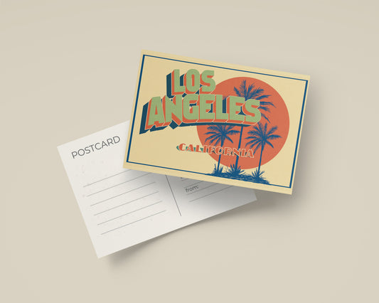 Print Los Angeles 15x10cm