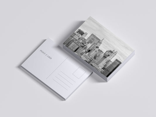 Print Manhattan City Black & White Photography 90x70cm