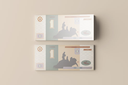 Prop Banknotes Bill Of One 14.6x6.2cm