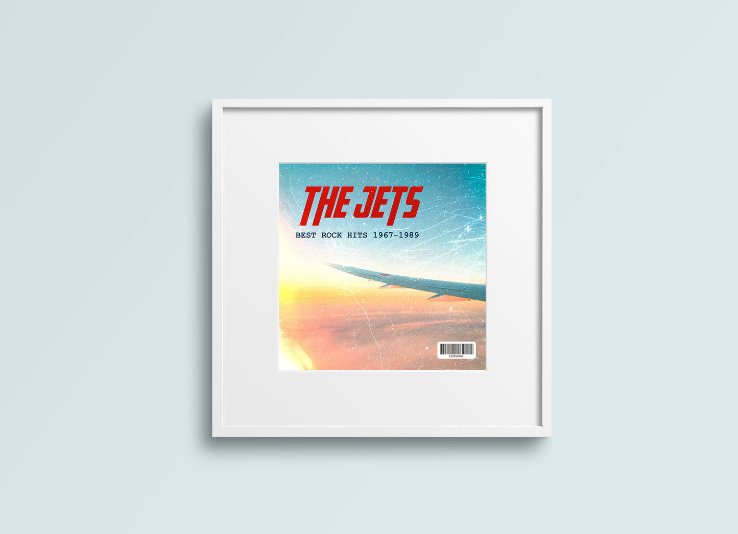 Print Vinyl Record The Jets Album 32x32cm