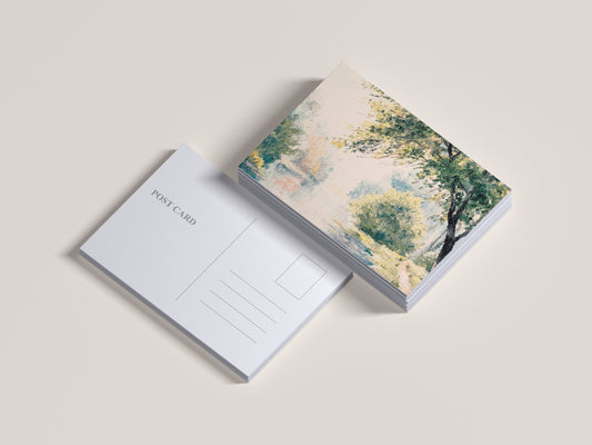 Print Nature Forest & Lake Paint 80x40cm