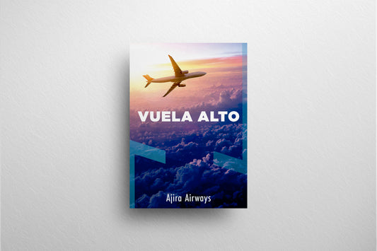 Sign Airport Advertisement FlyHigh V2 79.5x120cm