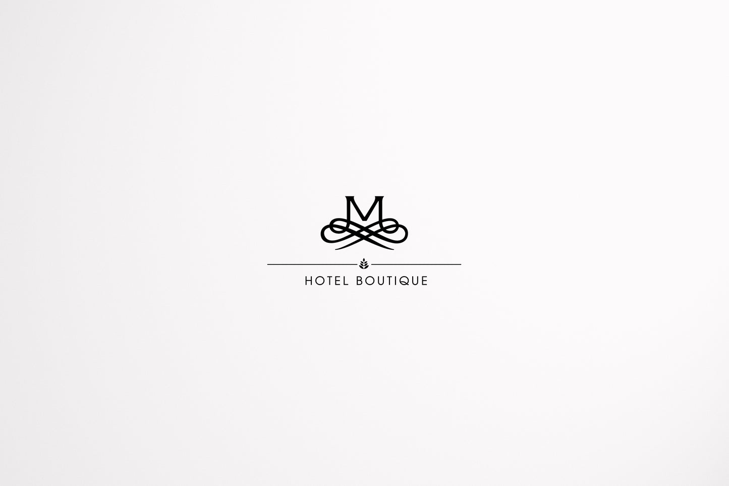 Print Hotel Logo Signage M 90x60cm