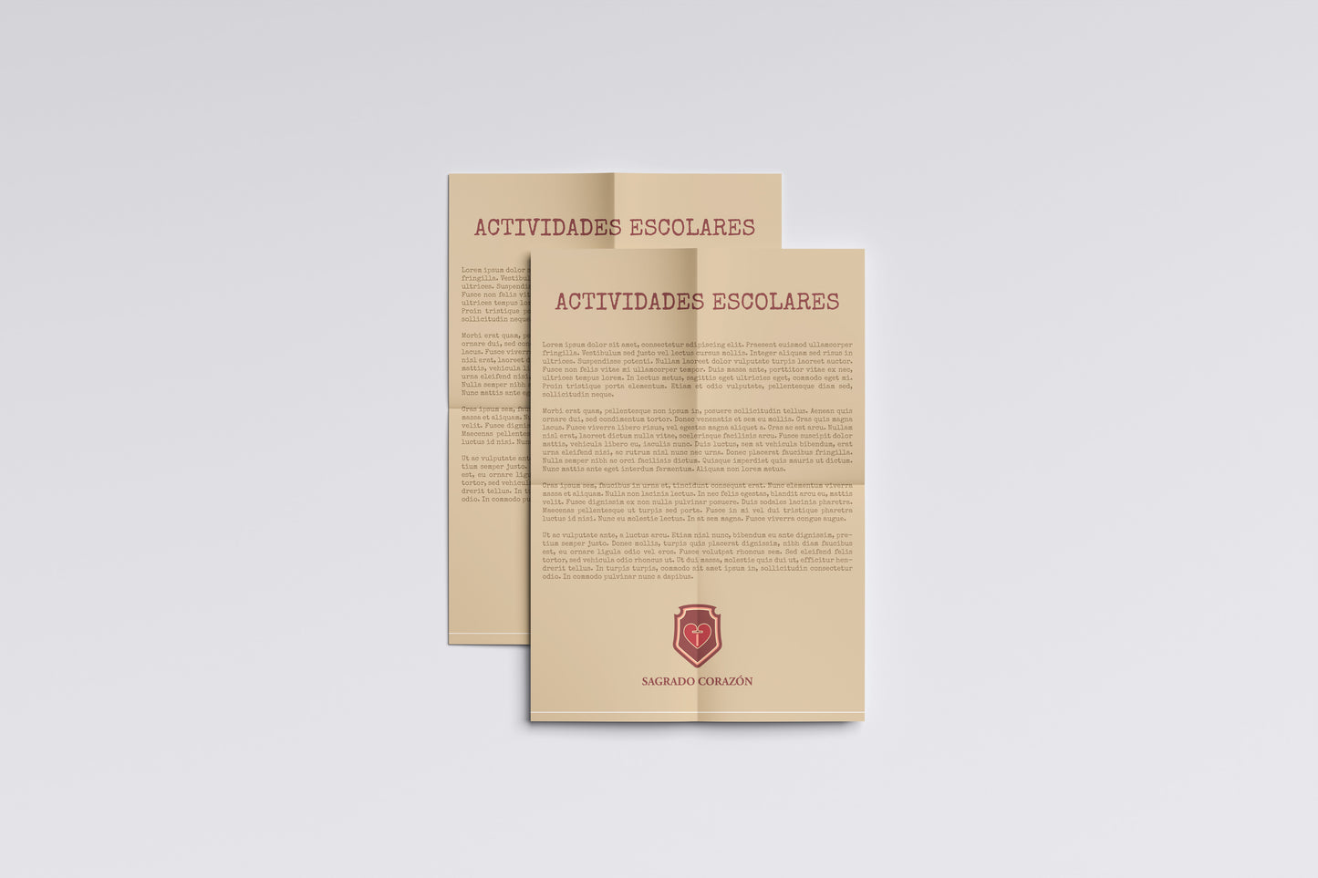 Print School Advice Actividades Yellow V3 21.5x27.9cm