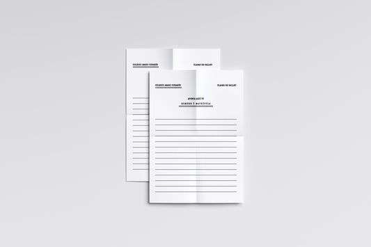 Print School Advice Ballet Classes Registration 21.5x27.9cm