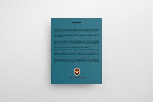 Print School Advice Important Blue V1 21.5x27.9cm