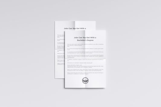 Print School Advice Job 21.5x27.9cm