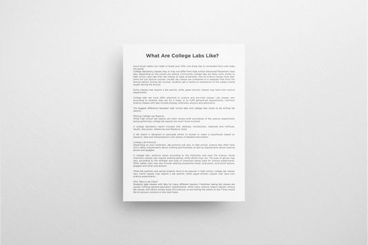 Print School Advice Lab 21.5x27.9cm