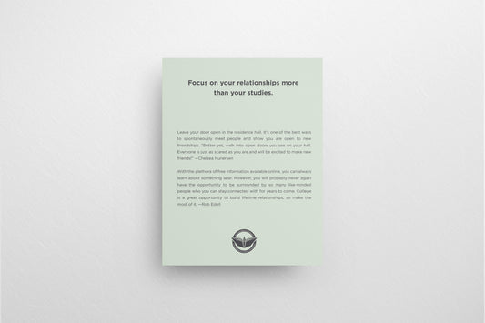 Print School Advice Relationship 21.5x27.9cm