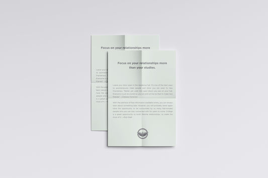 Print School Advice Relationship 21.5x27.9cm