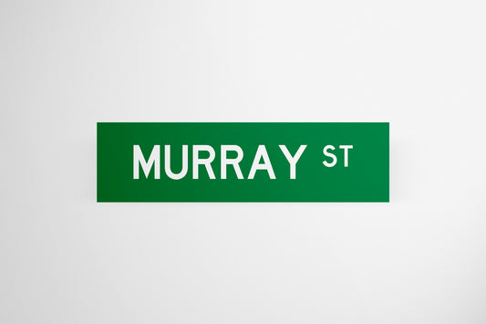 Sign Urban Murray Street 82.5x22.5cm