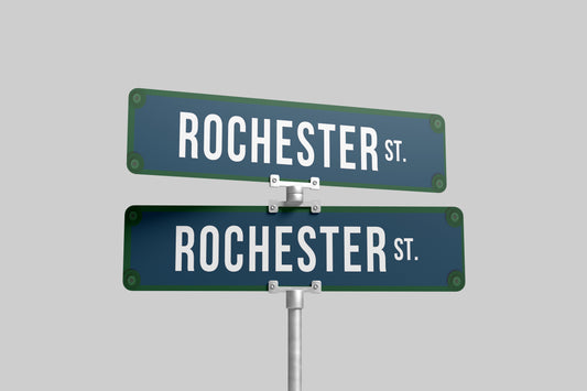 Sign Urban Rochester Street 90x19.5cm