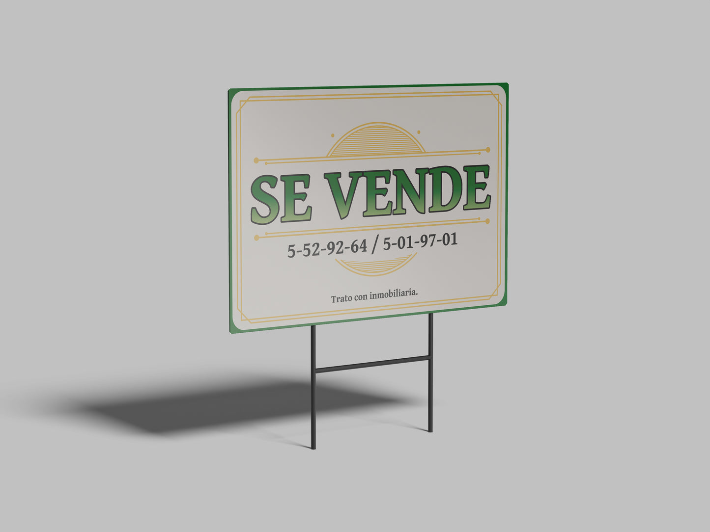 Signage Se Vende 120X100cm