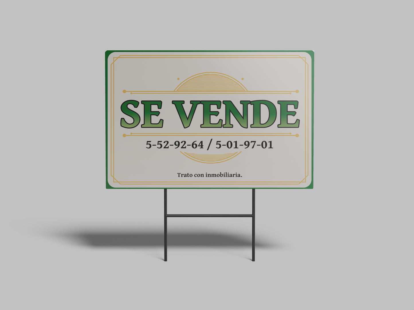 Signage Se Vende 120X100cm