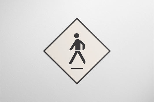 Urban Sign Paso Peatonal 18x18cm