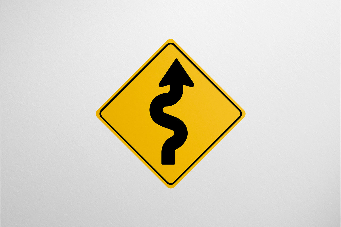 Urban Sign Curves 60x60cm