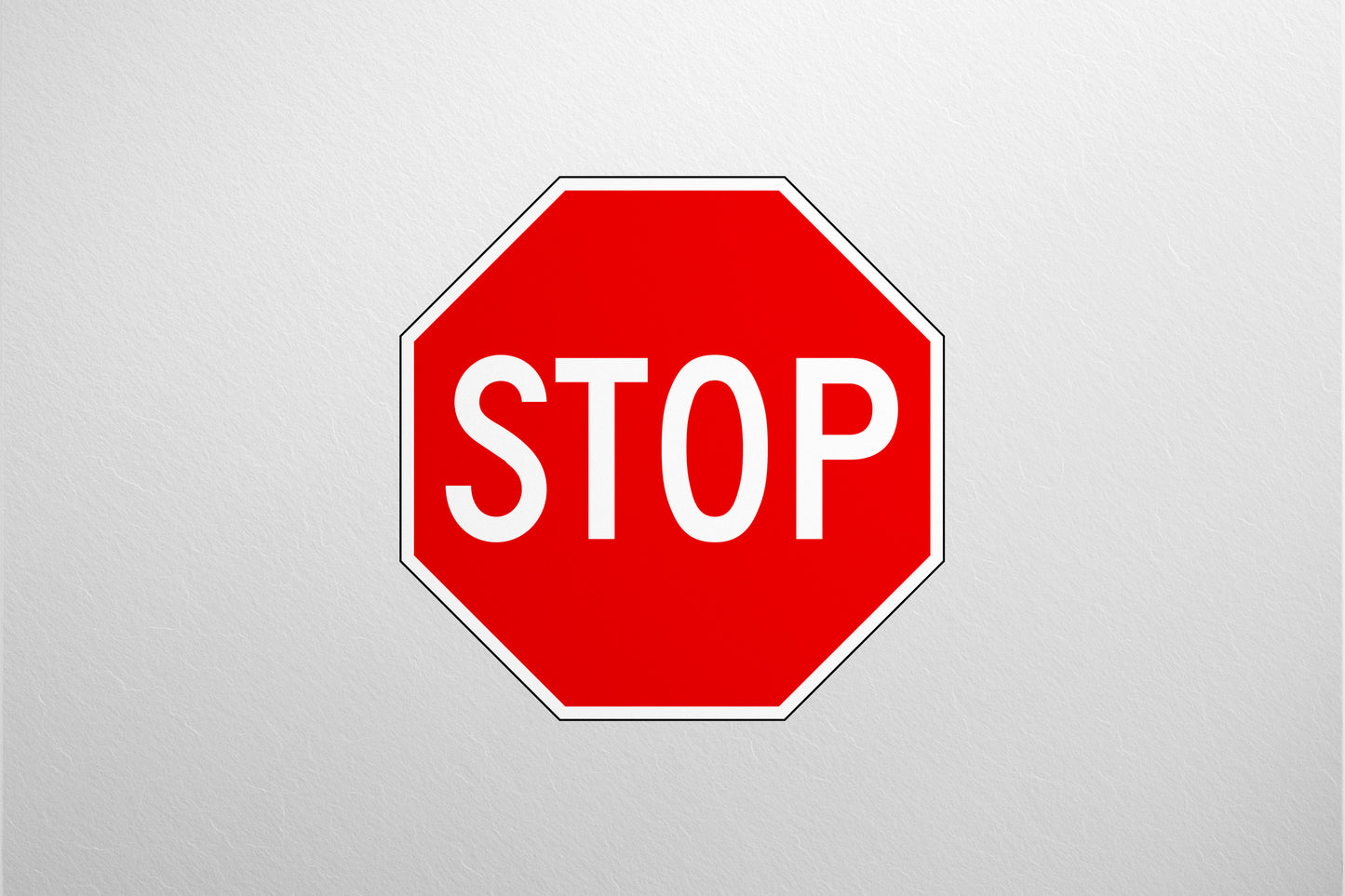 Urban Sign Stop 18x18cm