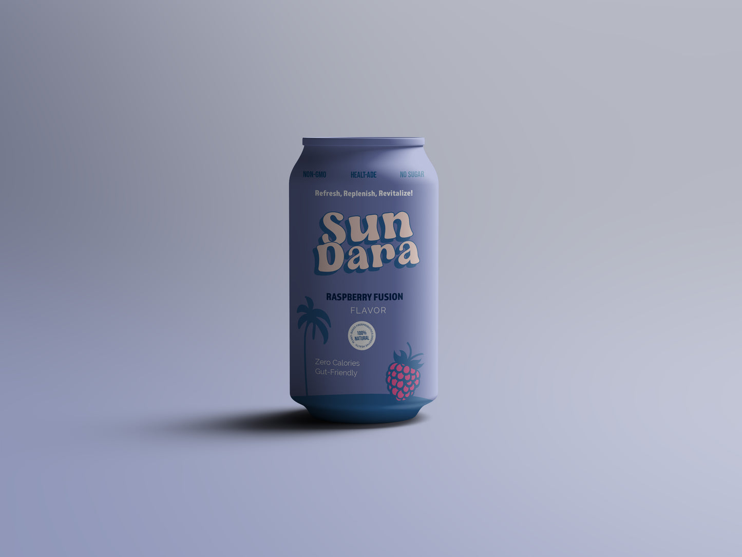 Packaging Beverage Shell Soda Purple 23.1x13.5cm