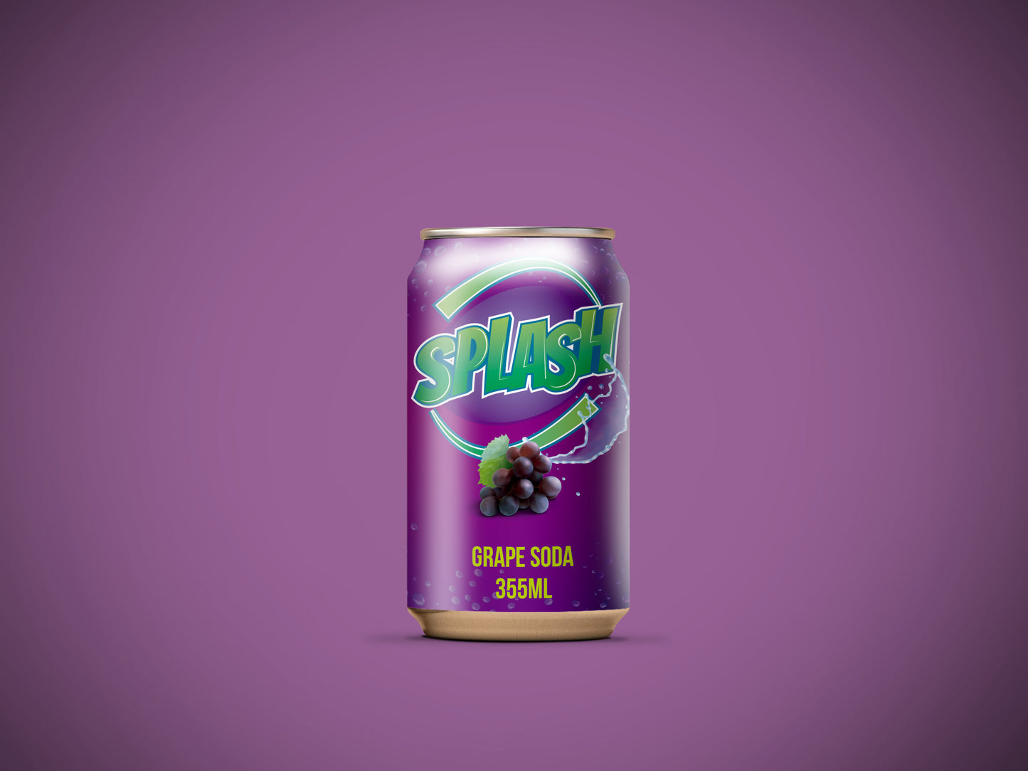 Packaging Beverage Soda Grape 19x10cm