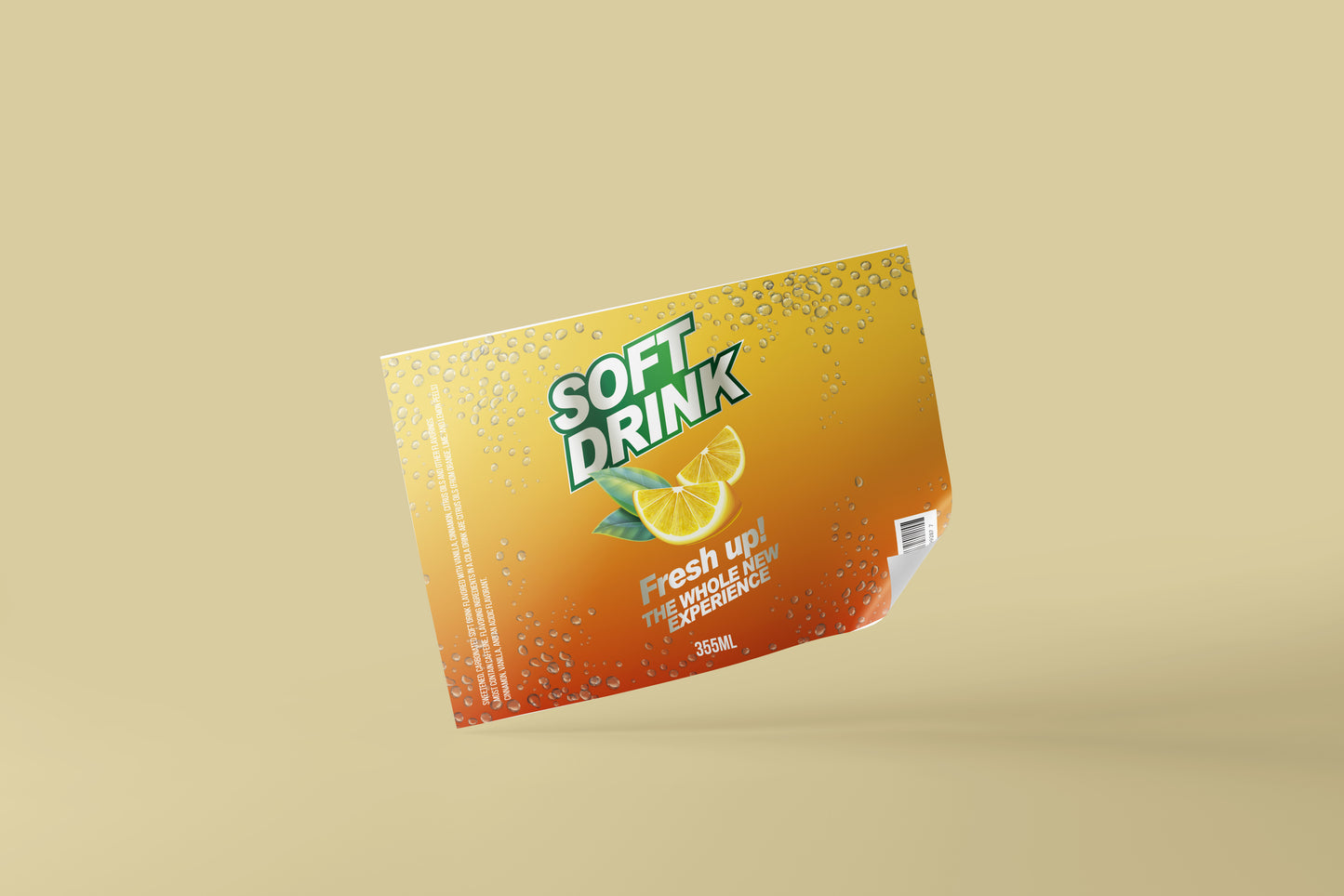 Packaging Beverage Soda Soft Drink 15x10cm