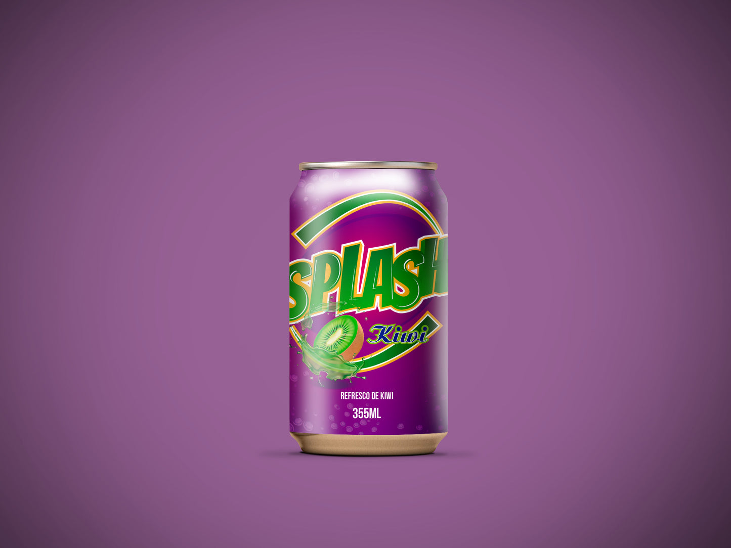 Packaging Beverage Soda Splash Kiwi 62.5x41.6cm