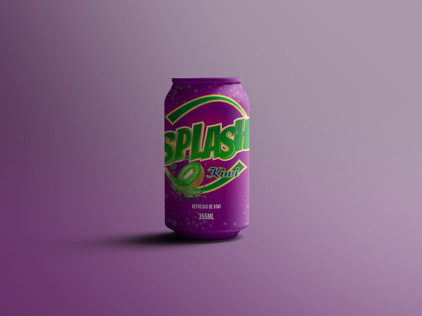 Packaging Beverage Soda Splash Kiwi 62.5x41.6cm