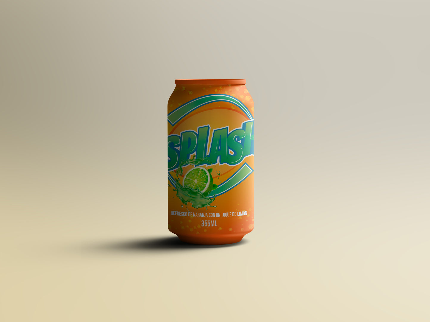 Packaging Beverage Soda Splash Lemon 62.5x41.6cm