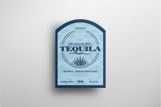 Packaging Beverage Tequila Agave Azul 8x11cm
