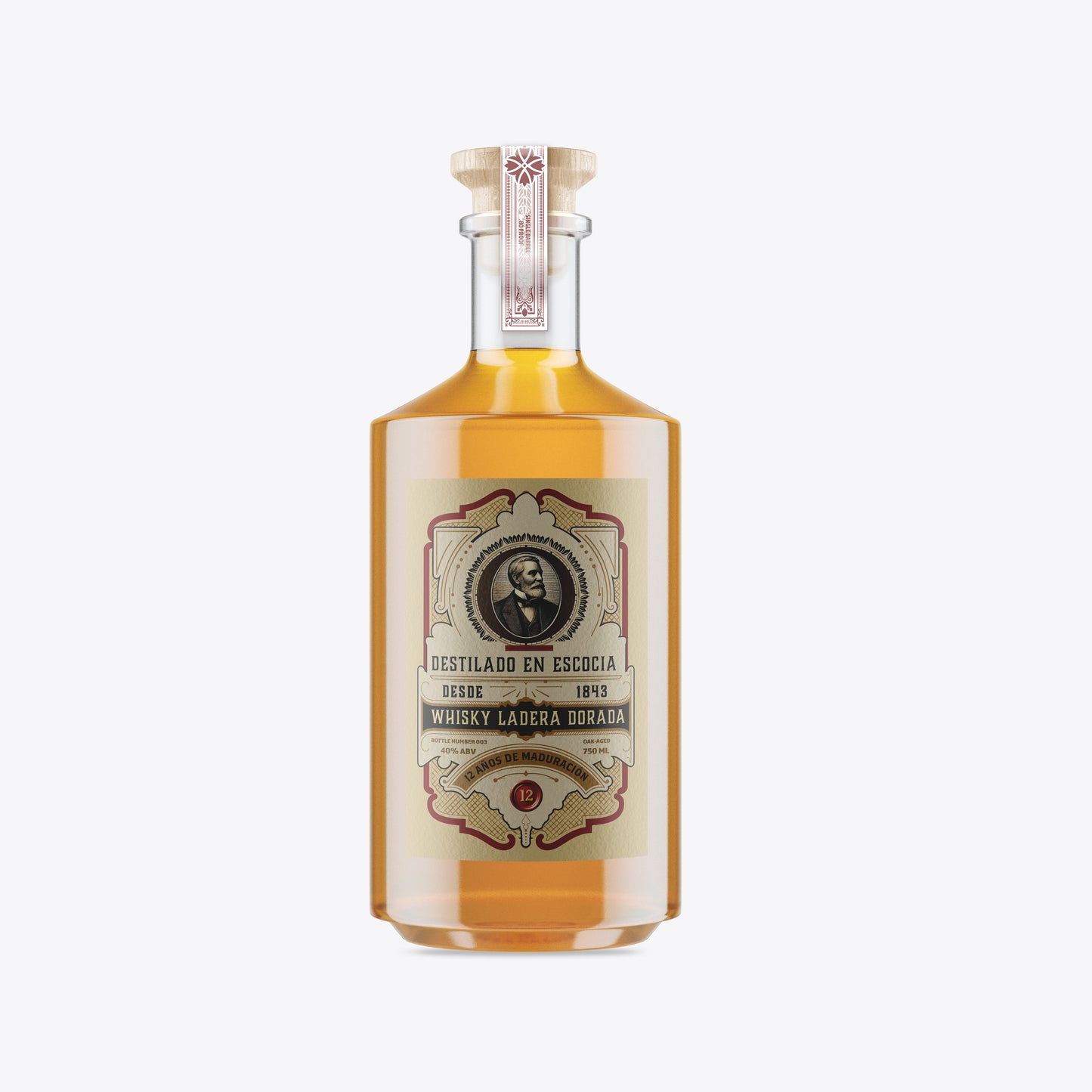 Packaging Beverage Whisky Ladera Dorada 24x35cm