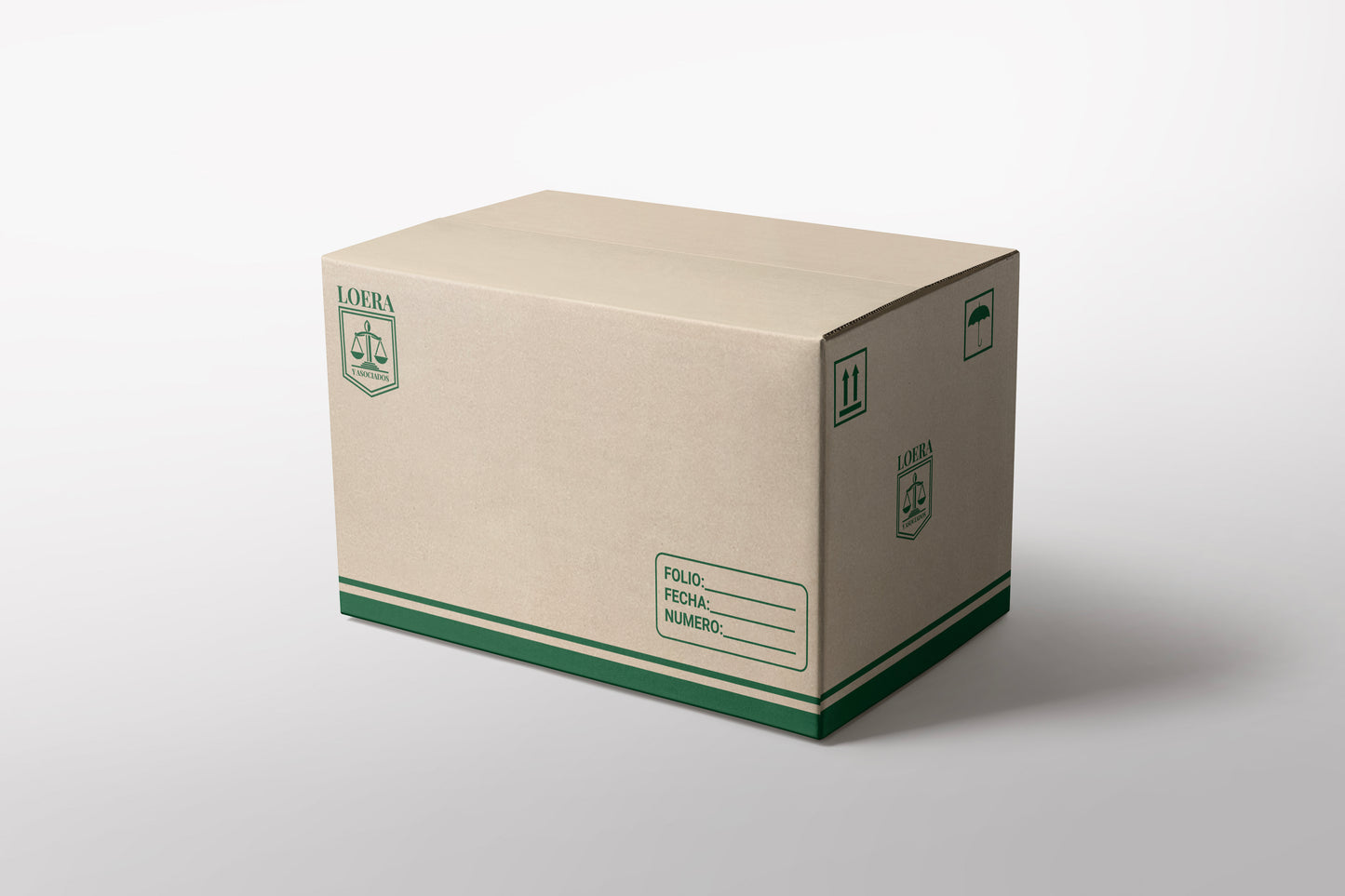 Packaging Cardboard Box Loera 27.9x21.5cm